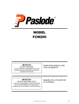 Paslode FCM200 Le manuel du propriétaire