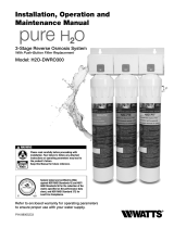Watts Pure H20 Guide d'installation