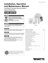 Watts 7100104 Guide d'installation