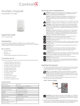 Control 4 C4-KA Series Guide d'installation