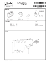 Danfoss AK-PC 572 Guide d'installation