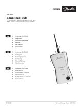 Danfoss SonoRead 868 Wireless Radio Receiver Mode d'emploi