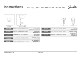 Danfoss VFG(S) / VFQ (DN 150-250) Mode d'emploi