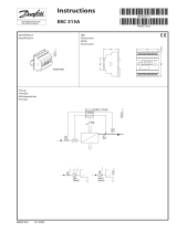 Danfoss EKC 315A Guide d'installation