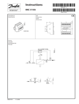 Danfoss EKC 315A Guide d'installation