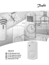 Danfoss CF-RU Repeaterenhed Guide d'installation