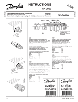 Danfoss Integrated RA-N Valve 013G0270 Guide d'installation
