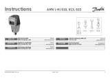 Danfoss AMV(-H) 610/613/633 Mode d'emploi