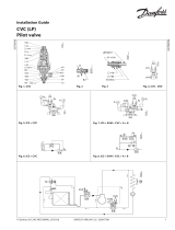 Danfoss Pilot valve, CVC (LP) Guide d'installation