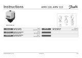 Danfoss AMV 110, AMV 113 Mode d'emploi