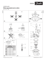 Danfoss Pilot operated servo valve, ICS 25 - 65 Guide d'installation