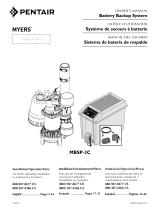 Pentair MBSP-3C Le manuel du propriétaire
