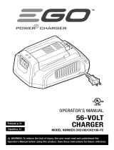 EGO CH2100 56-Volt Lithium-Ion Standard Charger Manuel utilisateur