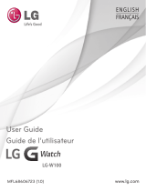 LG LGW100.AIN4KT Manuel utilisateur