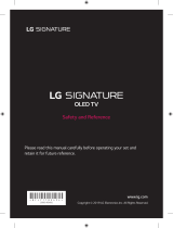 LG OLED77W9PVA Le manuel du propriétaire