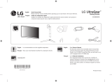 LG 32GK650G-B Guide de démarrage rapide