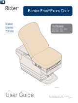 Ritter 224 Barrier-Free® Exam Chair (-001 thru -003, -011) Mode d'emploi