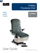 Midmark 646 Podiatry Procedures Chair Mode d'emploi