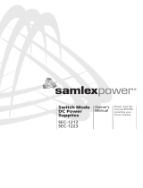 Samlex America SEC-1212 Le manuel du propriétaire