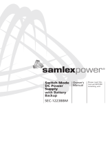Samlexpower SEC-1223BBM Le manuel du propriétaire