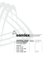 Samlexpower EVO-1212F-HW Le manuel du propriétaire