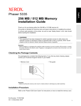 Xerox 5335 Guide d'installation