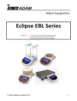 Adam Equipment EBL Manuel utilisateur