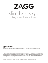 Zagg Slim Book Go Le manuel du propriétaire