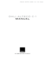 Dali ALTECO C-1 Le manuel du propriétaire