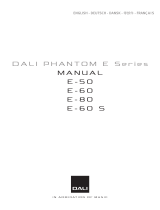Dali PHANTOM E-60 S Le manuel du propriétaire