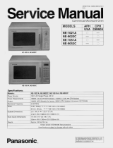 Panasonic Microwave NE-1021A Manuel utilisateur