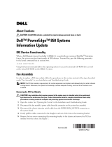 Dell PowerEdge 850 spécification