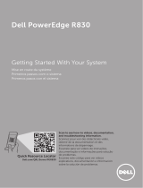 Dell PowerEdge R830 Guide de démarrage rapide