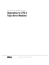 Dell PowerVault 132T LTO/SDLT (Tape Library) Mode d'emploi