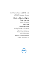 Dell PowerVault MD3600i Guide de démarrage rapide