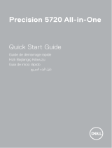 Dell Precision 5720 AIO Guide de démarrage rapide