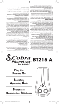 Cobra Electronics BT215 A Le manuel du propriétaire