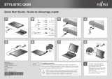Fujitsu Stylistic Q508 Guide de démarrage rapide