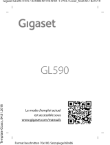 Gigaset GL590 Mode d'emploi