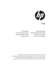 HP F Series User F720 Guide de démarrage rapide