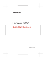 Lenovo S856 Le manuel du propriétaire