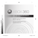Microsoft Xbox 360 Adaptateur réseau sans fil support Mode d'emploi