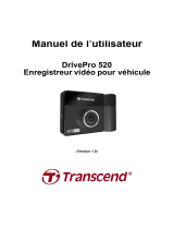 Transcend DrivePro 520 Le manuel du propriétaire