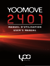 Yoo Digital YOO MOVE 2401 Manuel utilisateur