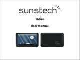 Sunstech Tab 76 Mode d'emploi