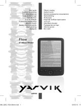Yarvik EBR060 Flow Guide de démarrage rapide
