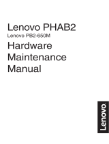 Lenovo Phab Series User Phab 2 Manuel utilisateur