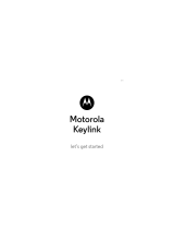 Motorola Keylink Series User Keylink Mode d'emploi