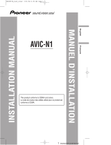 Pioneer AVIC N1 Guide d'installation