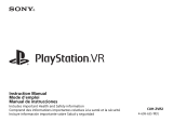 Playstation PS VR Manuel utilisateur